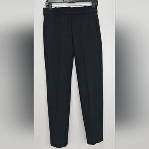 J. Crew Cameron Black Straight Leg Dress   Pants